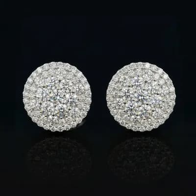 Puces Éclat 1 ct (paire)